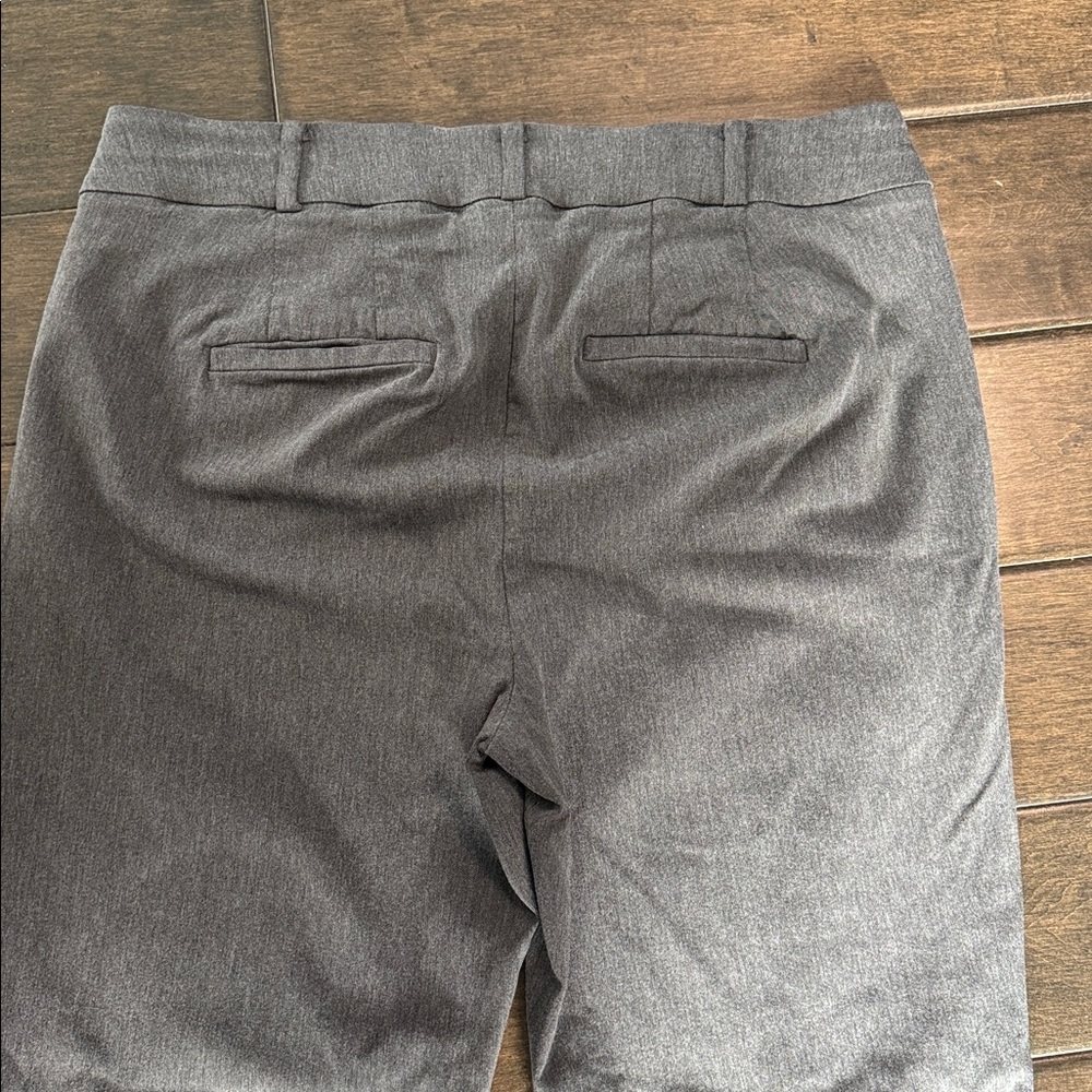 ❤️3/$30 Lane Bryant The Allie Gray Straight Leg Dress Pants Plus Size 16 - Picture 5 of 11
